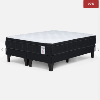 Cama Europea New Style 6 Plus de 2 Plazas 150 x 200 cm