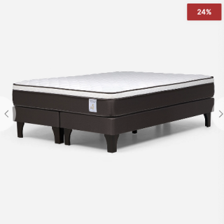 Cama Europea New Style 4 Plus King 180 x 200 cm