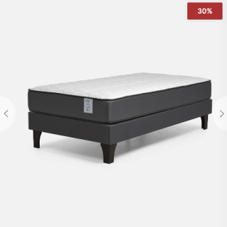 Cama Europea New Style 2 Plus de 1 Plaza 90 x 200 cm