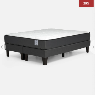 Cama Europea New Style 2 Plus de 2 Plazas 150 x 200 cm