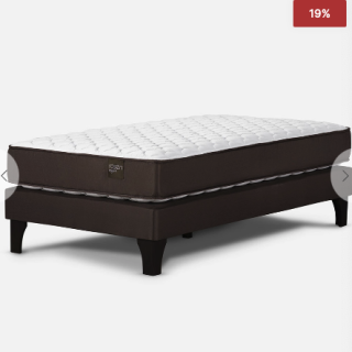 Cama Europea Ergo T New 1,5 Plazas 105 x 200 cm