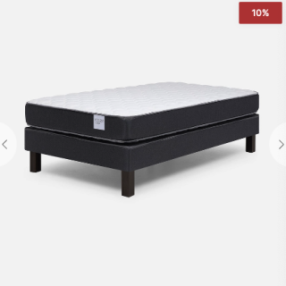 Cama Europea Wave 1,5 Plazas 105 x 190 cm