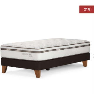 Cama Europea Classique+ 2 Plazas 150 x 200 cm