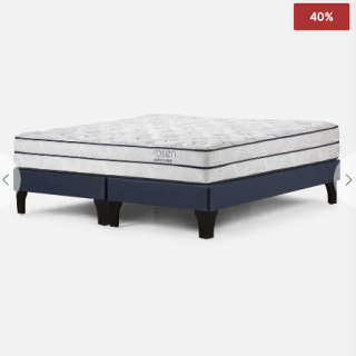 Cama Europea Autonomy Sky 2 Plazas 150 x 200 cm