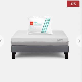 Cama Pratta Full + Almohada Fibra Light